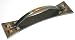 Top Knobs-Tuscany Collection M250 Mission Handle/Backplate Set in Dark Antique Brass