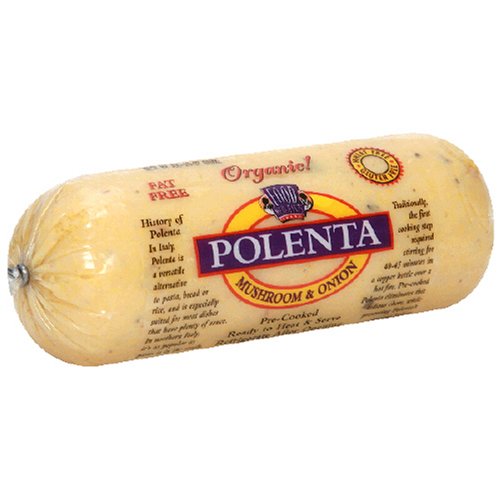 Food Merchants Organic Polenta, Mushroom and Onion, 18-Ounce Sleeve (Pack of 12) by Corn Grits