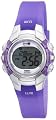 Timex Womens T5k459 1440 Sports Digital Silver-tone Case Translucent Purple Resin Strap Watch from Timex