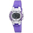 Timex Women's T5K4599J 1440 Sports Digital Silver Case Translucent Purple Strap Watch