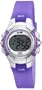 Timex Women's T5K4599J 1440 Sports Digital Silver Case Translucent Purple Strap Watch