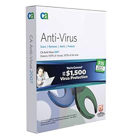 Click here to buy CA Antivirus 2007 by Computer Associates.