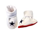 Red, White and Blue USA Booties (Newborn 0-3 Months to 12 Pounds)