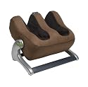 iJoy Ottoman 3.0 Human Touch Massager Calf and Foot Massage - HT-985-100-019 Cashew Color Faux Suede