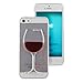Eforcase Fashion 3D Aquarium Case for iPhone 6,Liquid Goblet Plastic Case for iPhone 6 4.7 inch,Clear Red Wine Hard Case for iPhone 6,Floating Plastic Hard Back Cover for iPhone 6 4.7 inch(Clear Red Wine)