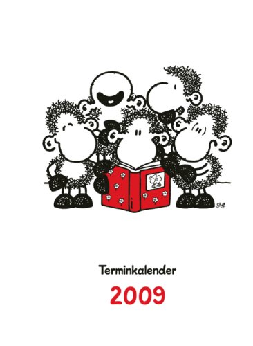Sheepworld Schüleragendar A6 2009: 17-Monats-Kalender mit wattiertem Umschlag