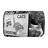 Cat Crossing - Protective Phone Sock - Art247 - Standard Size