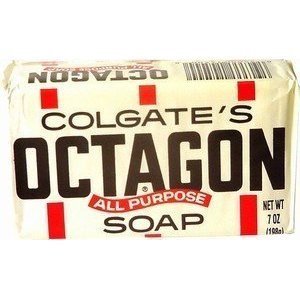 Octagon All Purpose Laundry Bar Soap By Colgate 7 Oz (Pack of 6)