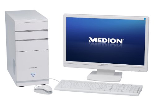 Medion Akoya P3202 D Desktop-PC (AMD Athlon II X3, 3GHz, 4GB RAM, 1TB HDD, Win 7 HP) inkl. P54013 50,8 cm (20 Zoll) Monitor