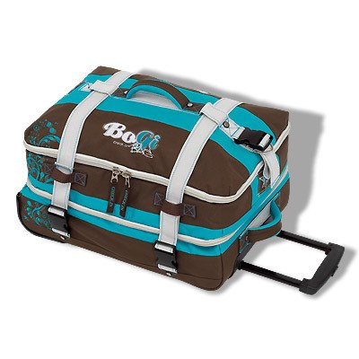 BoGi Bag Reisetasche Trolley Checkin türkis 