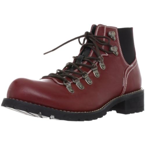 [ブラッチャーノ] Bracciano キャンバスブーツ BR214 RED(レッド/26.0)