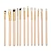 eshion 12pcs Makeup Brushes Cosmetic Powder Brush Contour High-light Eyebrow Eyeshadow Make-up Set
