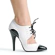 5 Inch Sexy High Heel Oxford Shoe Two Tone Shoe Theatre Costumes Accessory