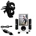 Electronics : Microsoft Zune Auto Vent Holder with Car Charger - Uses Gomadic TipExchange