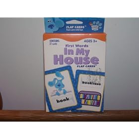 Blues Clues In My House Flap Cards (Flash Cards with Flaps) by