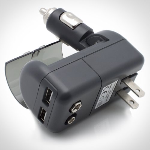 XTG Technology s All in One Dual USB Car and AC Wall Travel Charger - Numerous Options to Easily Charge Up 2 USBB00563UE7A 