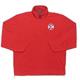Boston Red Sox MLB Glacier Fleece Pullover Sweatshirt (Dark Red)