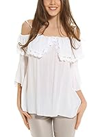 Romantik Paris Top Fidele (Blanco)