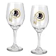 NFL Washington Redskins 14-Ounce Wine Glass (Set of Two)