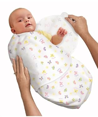 SwaddleMe 100% Cotton Knit Small - Flutter