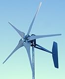 600 Watt 5 Blade Wind Turbine Kit - 12 Volt