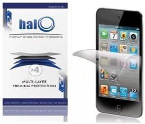 Halo Anti-Glare Screen Protector Film for Apple iPod Touch 4G 4 - 3 Pack - Clear Matte