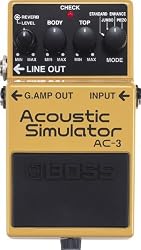 Boss AC3 Acoustic Simulator Pedal