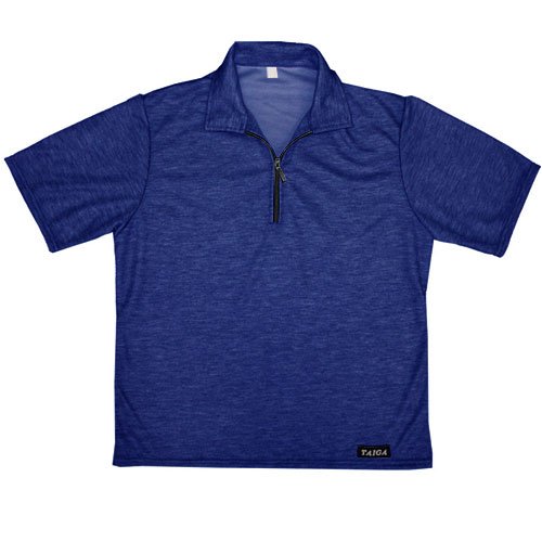 TAIGA Polartec PowerDry Polo Zip-T - Men's Quick Dry Polo T-Shirt, MADE IN CANADA