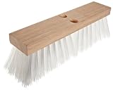 Magnolia Brush 1316HD 16-Inch Extra Stiff Heavy-Gauge White Plastic Street Broom (6 per Case)