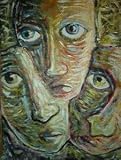 3 Faces Of Fear, Painting by Kyle Reynolds, Original