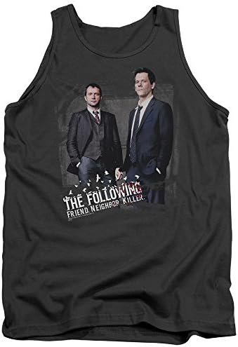 The Following Thriller TV Series Carroll Hardy Bloody Logo Adult Tank T-Shirt