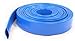 Inside 3″ 75mm 33Ft Layflat PVC Water Delivery Hose Discharge Pipe Pump Irrigation Blue Fire Tubing