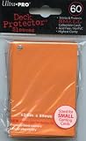 Ultra Pro Card Supplies YUGIOH Deck Protector Sleeves Orange 60 CountIMAGE