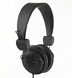 Wesc Conga Headphones Black on Black Pattern