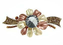 Autumn Large Flower Hair Clip Jewelry