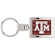 Texas A&M University Domed Metal Keychain