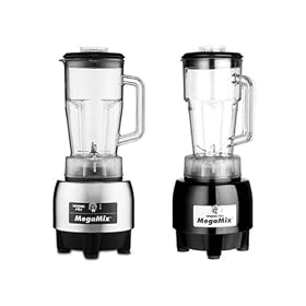 Click here to buy Waring HPB300BK Mega Mix Commercial Bar Blender, Black .