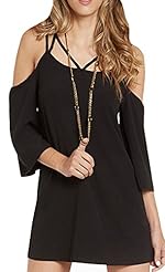 Sexy Round Neck Bell Sleeves Off the Shoulder Chiffon Backless Club Dress/Wedding Party Dress 