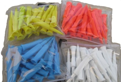 Durable Plastic Golf Tees 2 3/4 Tee 20 Pack