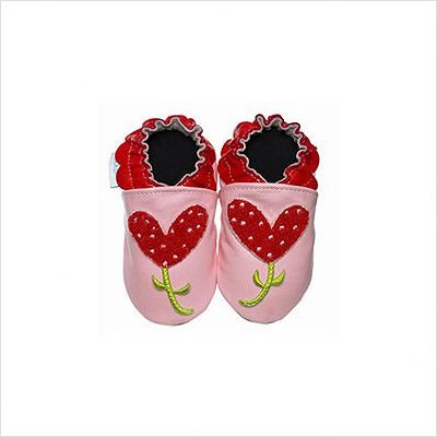 Jack and Lily pink heart flower / pink - 6-12 mo