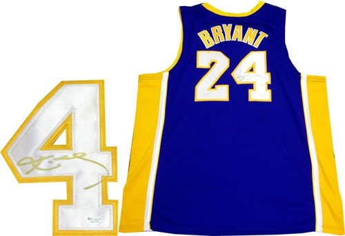 Kobe Bryant Autographed/Hand Signed 2010 NBA Finals Authentic Purple Jersey (OAI)