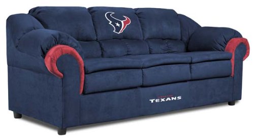 Houston Texans NFL Pub Sofa