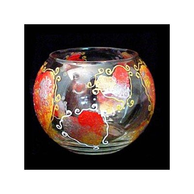 Hearts of Fire Design with candle
