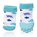 Nuby Soothing Teether Sock, Sky Blue Clouds
