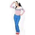 K�stenluder LISETTE Sailor 50s JEANSHOSE - Helles Blau