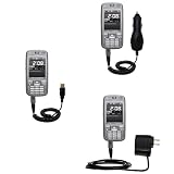 Deluxe Kit for the HTC S730 includes a USB cable with Car and Wall Charger - Gomadic Brand w/ TipExchange Technology