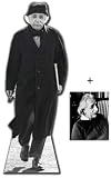 *FAN PACK* - ALBERT EINSTEIN - LIFESIZE CARDBOARD CUTOUT / STANDEE / STANDUP - INCLUDES 8x10" (25x20cm) STAR PHOTO - FAN PACK #117IMAGE