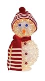 GKI/Bethlhem Lighting Indoor/Outdoor 2-Ball Snowman Sphere 146 Clear Mini Lights