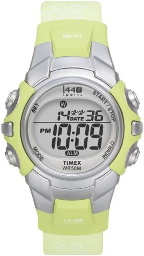 Timex Unisex T5G871 1440 Sports Digital Resin Canvas Strap Watch