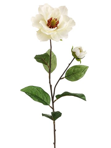 Best Price Club Pack of 24 Artificial Cream Magnolia Silk Flower Sprays 29